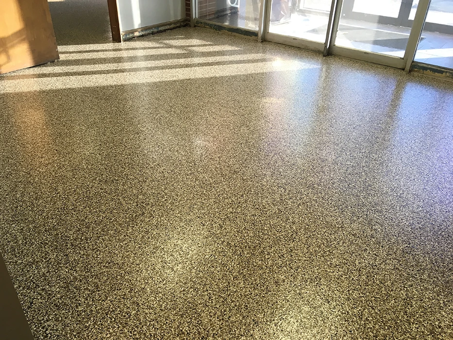 Flake Floor Desert Tan Blend