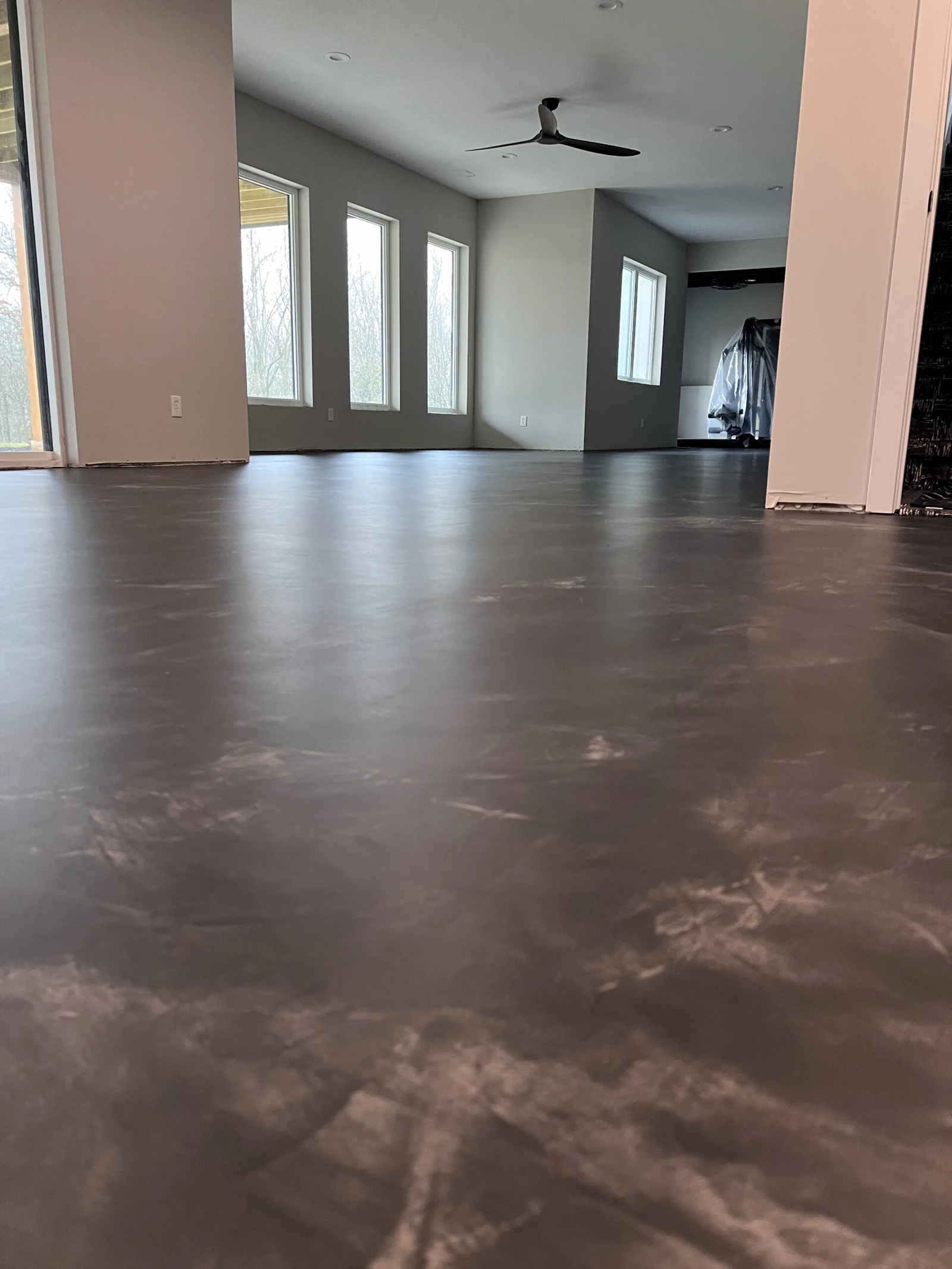 Grey Textured Overlay