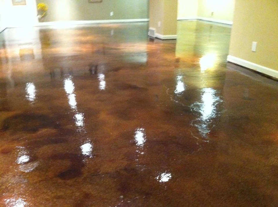 Concrete Floor After coating